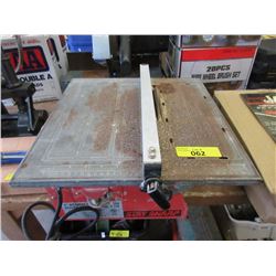 7  Bench Top Tile Saw