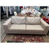 Image 1 : New Beige Leather Sofa by SofaLab