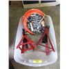 Image 1 : 50 Foot Air Hose & 2 Jack Stands