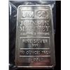 Image 1 : 100 Oz. .999 Fine Silver Johnson Matthey Bar