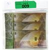 Image 2 : Three .10 Gram .9999 Fine Gold Karat Bars