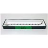 Image 2 : Blue Sapphire & Diamond Tennis Bracelet