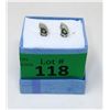 Image 2 : New Mystic Topaz & Diamond Earrings