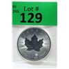 Image 1 : 1 Oz .9999 Fine Silver 2020 Canada Maple Leaf Coin