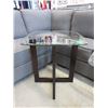 Image 1 : New End Table with Tempered Glass Top