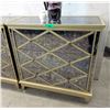 Image 1 : New Home Elegance Mirrored 3 Drawer Chest