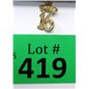 Image 1 : 10KT Yellow Gold Sweet 16 Pendant/Charm
