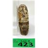 Image 1 : Hand Carved Skull on Ammonite Shell