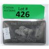 Image 1 : 1 Troy Oz. .999 Fine Titanium Buffalo Bar