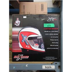 New Ashley Force Hood Racing Helmet Coffee Maker