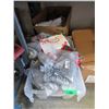 Image 1 : 1 Tote & 1 Box of Assorted New Hats