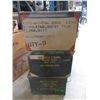 Image 1 : 3 Metal Ammo Boxes - Each is 7" x 9" x 12"