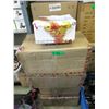 Image 1 : 2 Case of 8 New Glass Salad Bowls