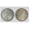 Image 2 : 1926 AND 1926-D PEACE SILVER DOLLARS