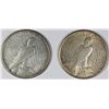 Image 2 : 1926-S AND 1927-S PEACE SILVER DOLLARS