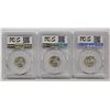 Image 2 : (3) 1941-D MERCURY DIME