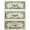 Image 2 : THREE 1981 $5.00 FEDERAL RESERVE NOTES