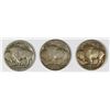 Image 2 : THREE BUFFALO NICKELS: