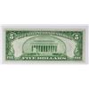 Image 2 : 1928-A $5.00 FEDERAL RESERVE NOTE