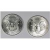 Image 2 : (2) 1986 AMERICAN SILVER EAGLES