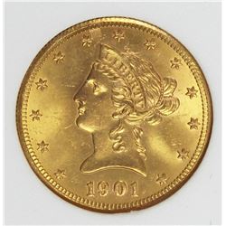 1901-S $10.00 GOLD