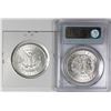 Image 2 : TWO MORGAN SILVER DOLLARS