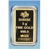 Image 2 : PAMP 5 GRAMS GOLD
