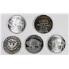 Image 2 : (5) 1 OZ SILVER ROUNDS