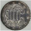 Image 2 : 1861 THREE CENT SILVER TYPE 3