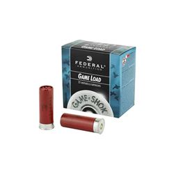 FED GAME LOAD 12GA 2 3/4" #6 25/250