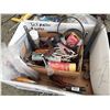 Image 2 : Box of Misc Tools and Hardware
