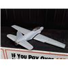 Image 2 : Grey Jet Style RC Plane With Electric Motor - 48" Wingspan
