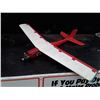 Image 2 : Red and White RC Plane With Fuel Powered Motor - 46" Wingspan