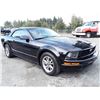 Image 2 : 2005 FORD MUSTANG CONVERTIBLE , Black , 103459  KM's "NO RESERVE" Selling at 12:00 (noon)