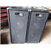 Image 1 : 2 Realistic Tower Speakers