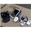 Image 1 : 4 Digital Cameras, Acer Tablet, Sony Handycam, and Wingman Vintage Game Controller