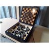 Image 2 : Hand Painted Chessboard - Wizard and Dragon - Unique