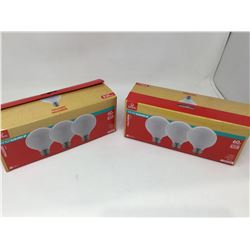 Globe Halogen Vanity Bulbs (3 x 2)