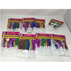 Lot of Party Squawkers (8 x 8)