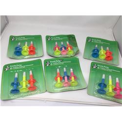 Panda Party Plastic Horn Noisemakers (6 x 6)