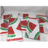 Image 1 : Lot of Watermelon Tablecloths 54inch x 96inch