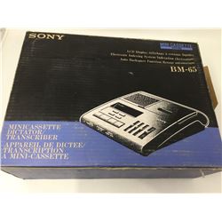Sony Minicassette Dictator/Transcriber
