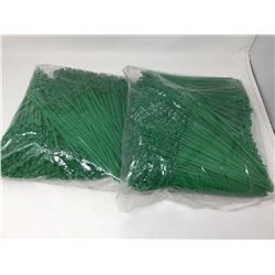 Green Zip Ties (2 x 1000)