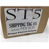 Image 3 : Case of Shipping Tags (1000ct)