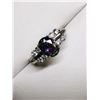 Image 3 : Silver Rainbow Topaz Cubic Zirconia (3.66Gm) Ring (~Size 7), Suggested Retail Value $100