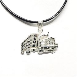 Silver (4.2Gm) W/Chord Pendant, Suggested Retail Value $100