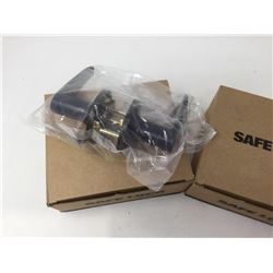 Safe Lock Black Passage Lever (2)