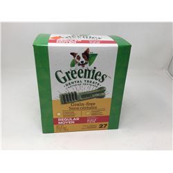 Greenies Dental Treats-Grain Free Regular Size (27ct)