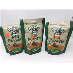 Greenies Pill Pockets-Cheese Flavour (3 x 224g)