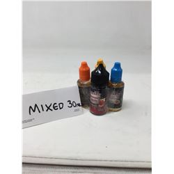 Escape Liquids Assorted Flavours Nicotine Free (4 x 30ml)